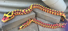 Fire Snake 3D printed 87cms Long