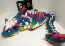 Cat Rainbow Dragon 3D printed 40cms Long