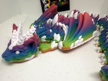 Cat Rainbow Dragon 3D printed 40cms Long