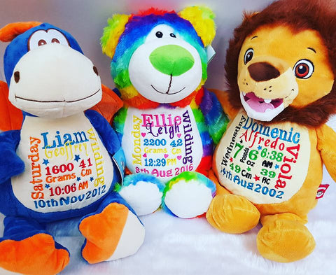 Personalised Cuddly Bears