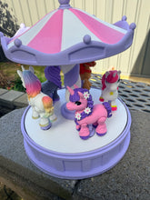 3D unicorn carousel