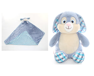 Bunny cubbies blanket keepsake