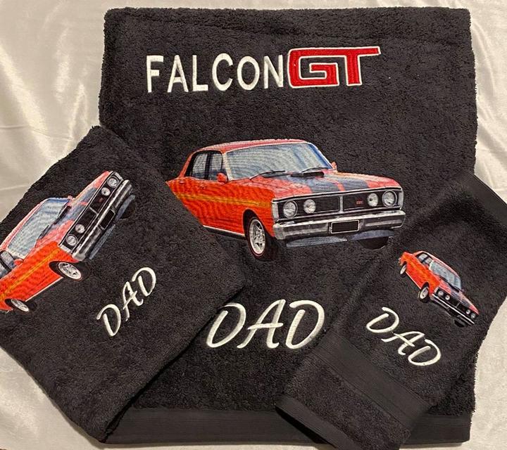 falcon gt  Personalised Towel