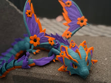 Flower Winged Dragon 3D printed 48cms Long