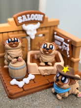 Pug saloon playset
