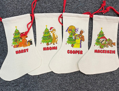 Character  Xmas Stockings