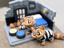 Kitten cats jail playset