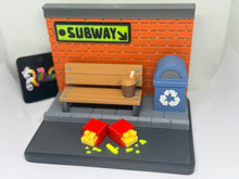 3D Street Rat playset