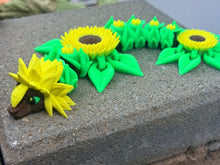 3D Sunflower Dragon