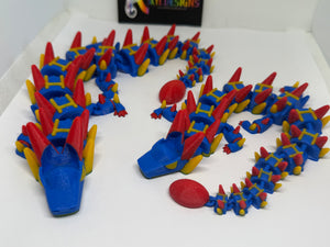 3D footy dragons
