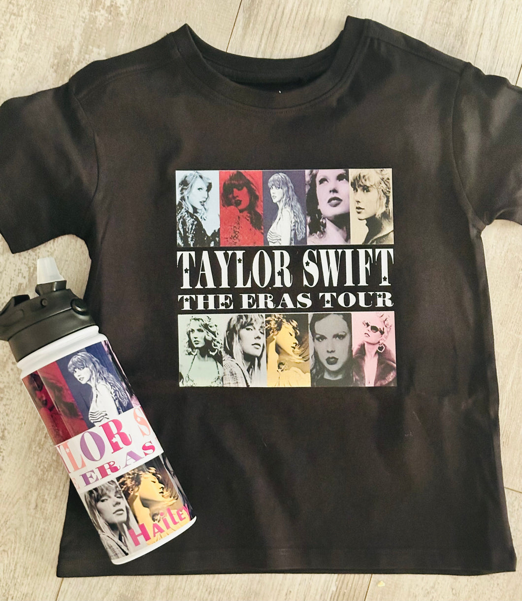 Taylor swift T-Shirt and drink bottle set