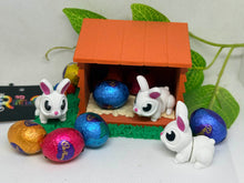 Easter Bunny Mini Hutch Set