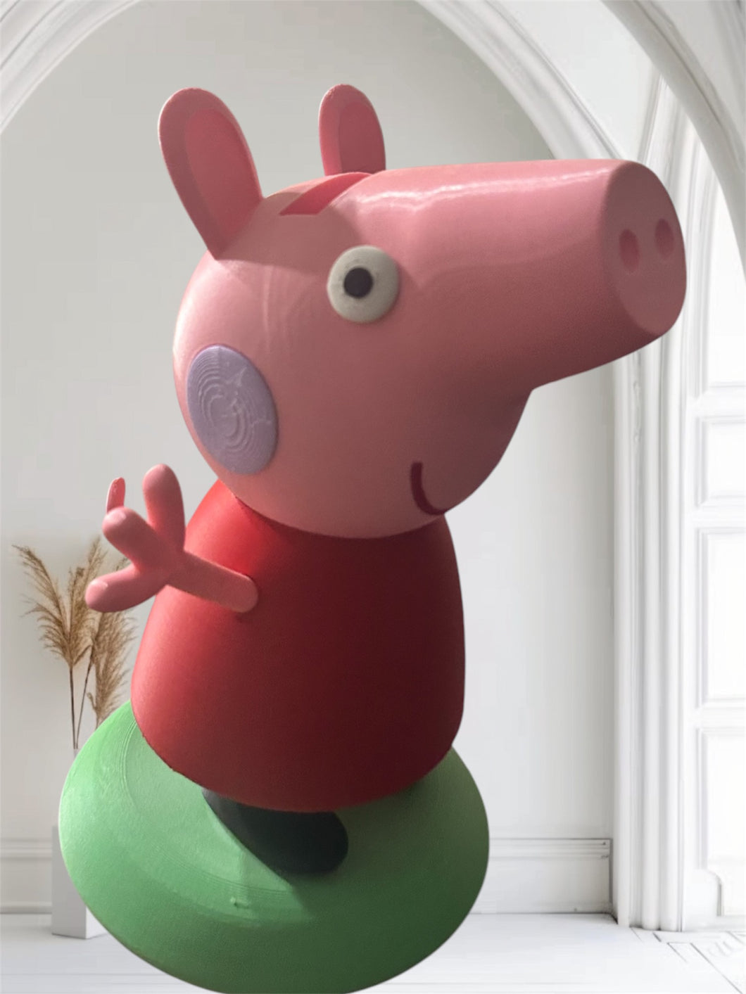 3D printed peppa pig money box