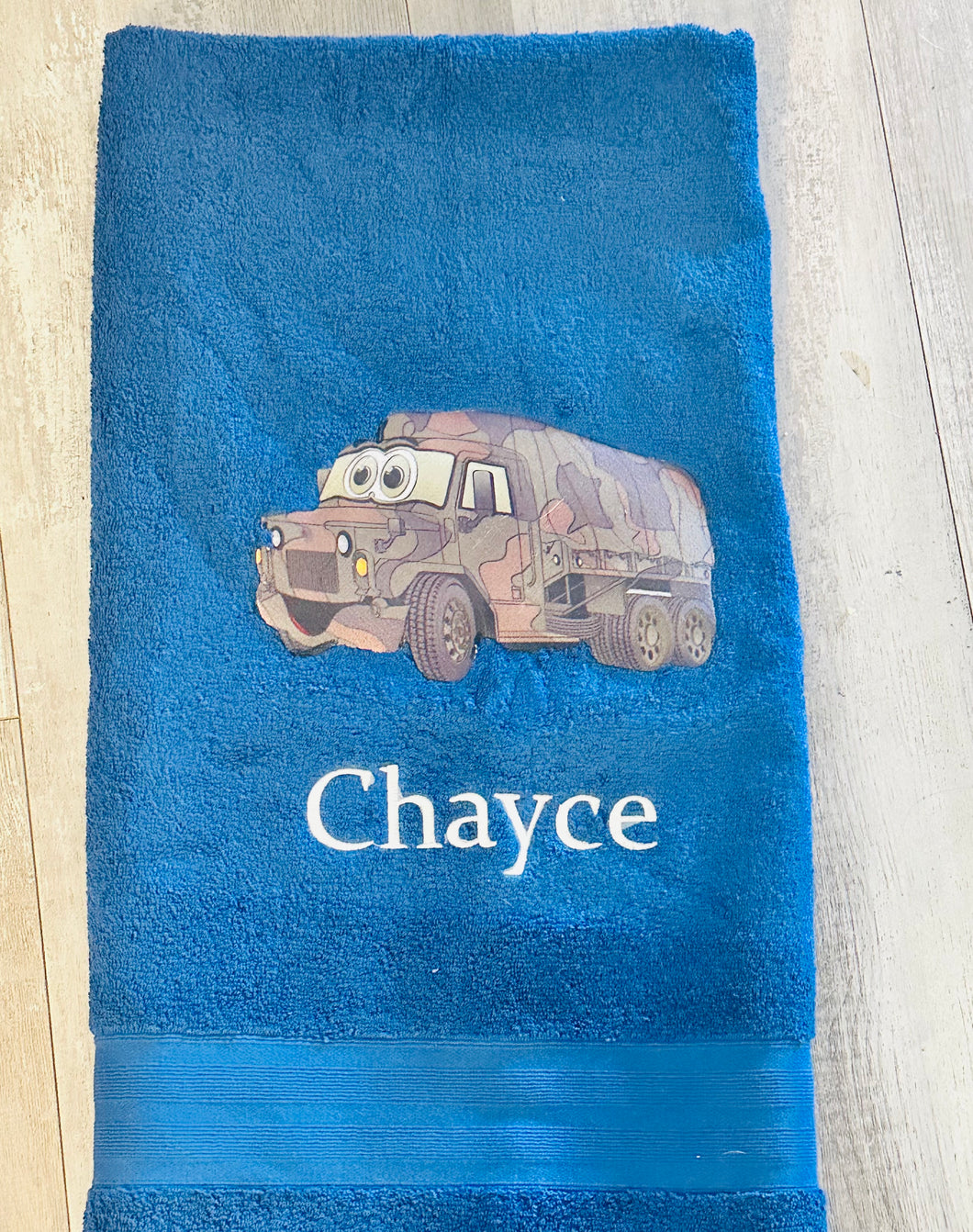Army truck Towel