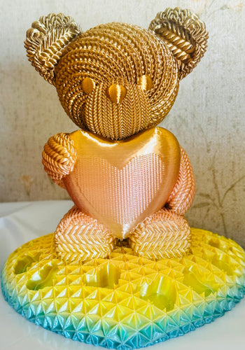 3D love bear