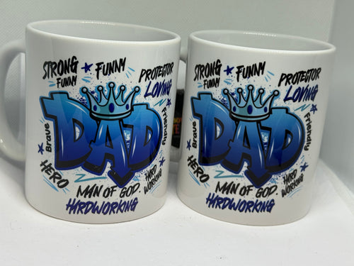 Dad - man of hard working Mug