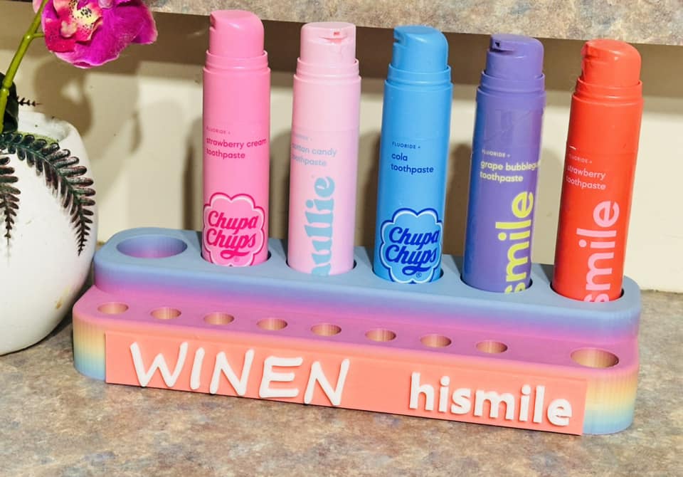 Toothpaste Personlised Holder