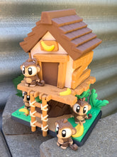 Monkey tree house playset