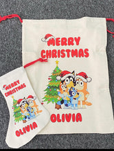Bluey Santa sack