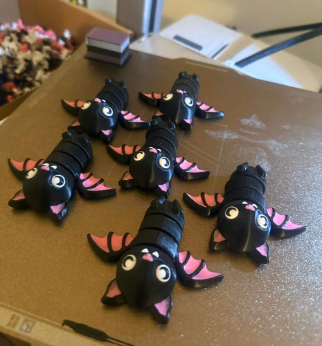 Bat 3D keychain