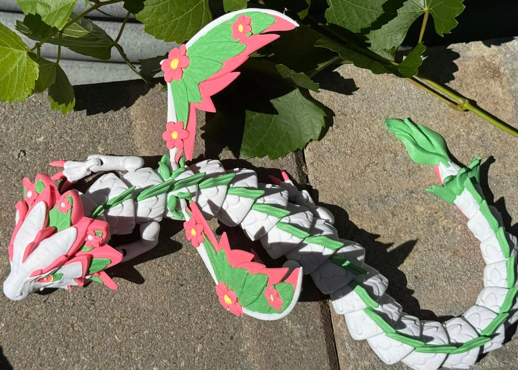3D Flower Dragon