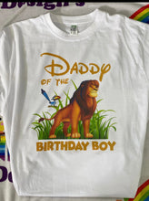 Birthday Simba lion Family Pack T-shirts
