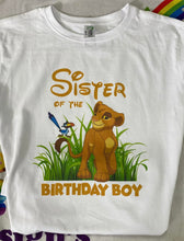 Birthday Simba lion Family Pack T-shirts