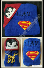 Super Guy Hooded Towel