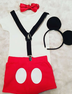 Birthday Mouse Min & Mic Set