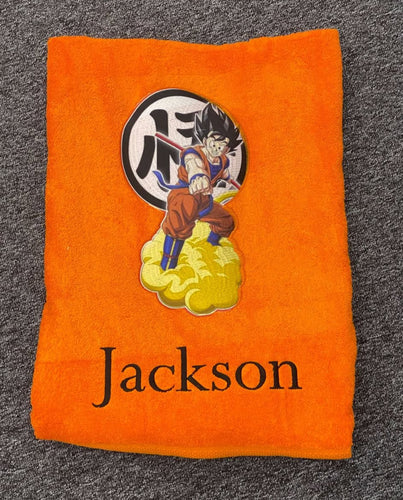 Dragon Boy Personalized Towel