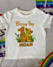 Birthday Simba lion Family Pack T-shirts