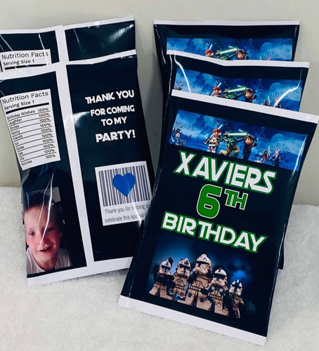 Custom Party Chip Packets