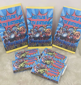 Custom Party Chip Packets