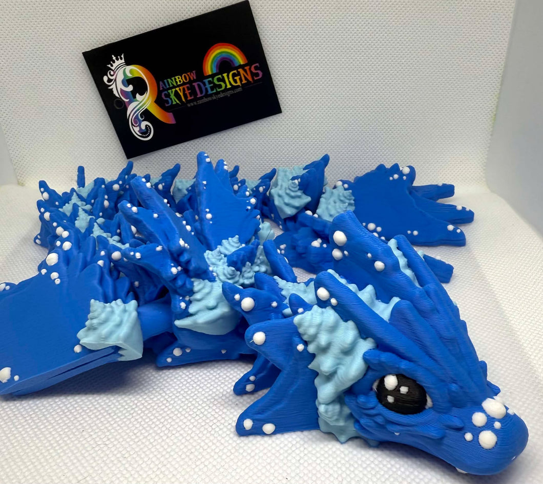 Baby Ocean Dragon 3D printed 40cms Long