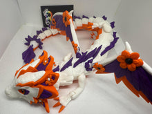 Flower Purple Winged Dragon 3D printed 48cms Long
