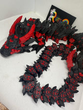 Heart black/Red   Dragon 3D printed
