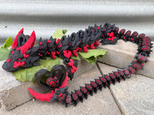 Heart black/Red   Dragon 3D printed