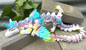 3D printed unicorn dragon
