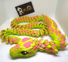 Crystal Snake 3D printed 87cms Long