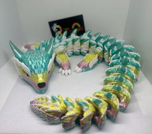 Fox Dragon 3D printed 50cms Long