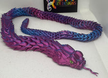 Silk Snake -Articulated 3D toy, fidget