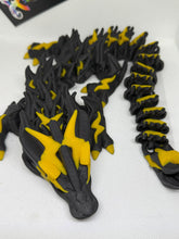 Lightning Bolt Dragon -Articulated 3D toy, fidget