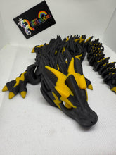 Lightning Bolt Dragon -Articulated 3D toy, fidget