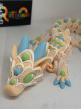 Easter Egg Dragon -Articulated 3D toy, fidget