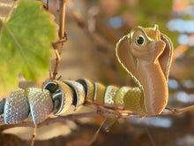 Cobra Gold/Silver Snake-Articulated 3D toy, fidget