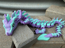 Glitter the Dragon-Articulated 3D toy, fidget