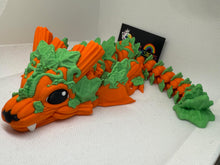 Pumpkin Dragon-Articulated 3D toy, fidget