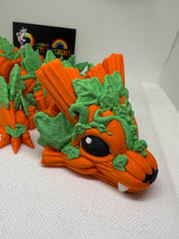 Pumpkin Dragon-Articulated 3D toy, fidget