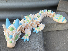 Easter Egg Dragon -Articulated 3D toy, fidget