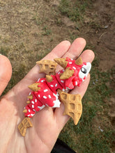 Baby Waffle Cone Dragon-Articulated 3D toy, fidget
